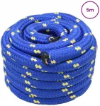 Laivo virvė 5 m 4 Mėlyna PP