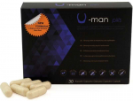 500Cosmetics 500 Cosmetics U-Man Natural Support Complex 30 Capsules for Men