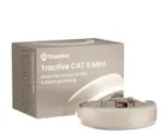 Tractive CAT 6 Mini &ndash; chytr&yacute; GPS lok&aacute;tor pro kočky a monitorius zdrav&iacute; s integrovan&yacute;m obojkem - hněd&yacute;