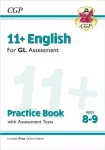 KNYGA Cgp Books 11+ GL English Practice Book & Assessment Tests - Ages 8-9 (with Online Edition)