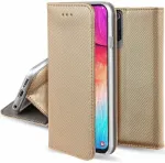 Fusion Accessories Magnetinė knygos tipo telefono dėklas, skirtas Redmi 13C 4G, auksinis