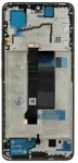 LCD ekranas + jutiklinis blokas + priekinis dangtelis, skirtas Xiaomi Redmi Note 13 Pro 5G, vidurnakčio juoda