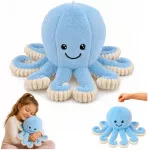 Lean Toys Pliu&scaron;inis a&scaron;tuonkojis su tampriais čiuptuvais, mėlynas, 50 &times; 30 &times; 30 cm