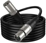 Kabelis Fifine XLR 180cm (juoda) (L9C)