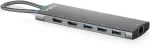 Digitus Doko stotelė usb-c 11-portowa, hdmi 8k/30hz + hdmi 4k/60hz, 3x usb-a + 2x usb-c 3.2 gen1, 2x usb-a 2.0, rj45, power delivery 100w, mst/sst