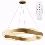 Lubinis &scaron;viestuvas Toolight &Scaron;viestuvas Led App1802-cp 120 Cm Gold