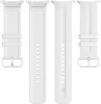 Tactical Silikoninis dirželis skirtas Samsung Galaxy Watch 8/9 Baltas