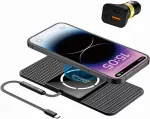 polmxs magnetinis belaidis automobilinis įkroviklis 15 W MagSafe USB-C C11