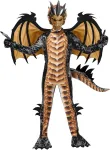 Spooktacular Creations vaiki&scaron;kas drakono kostiumas su sparnais ir kauke 10&ndash;12 metų 840165855783