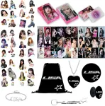 Tulufanskrr Blackpink Lisa dovanų rinkinys, Lisa gerbėjų dovanų rinkinys Blink, Blackpink gerbėjo prekė, Kpop Lisa atributikos dovanų kuprinės kortelių raktų pakabukas