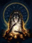 Ravensburger Puzzle Starline 16992 &Scaron;viečiantis liūtas, 500 detalių dėlionė
