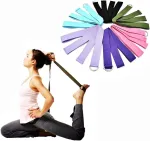 Lovelegis jogos fitneso diržas - dirželis - 180 x 4 cm - tempimas - pilatesas - tempimas - treniruotės - mank&scaron;ta - gimnastika - kineziterapija - kalėdinė ir gimtadienio dovana