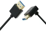 Uonecn 8k Hdmi 2.1 Kabelis 50cm, tiesus į kampuotą