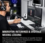 Elgato Wave garso mik&scaron;eris ir prie&scaron;stiprintuvas Xlr mikrofonui, sąsajos valdymas, 48v fantominis maitinimas, nutildymo jutiklinis skaitmeninis mik&scaron;avimo programinė įranga transliacijoms, įra&scaron;ymui, podcast'ams, Mac/pc
