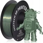 Geeetech Silk Pla filamentas 1,75 mm 1000 g &scaron;ilko bronzos spalvos