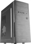 Tacens 2initiox, Pc dėklas Atx Semi-tower, 12 cm &scaron;oninis ventiliatorius, &scaron;lifuoto aliuminio priekis, plienas, juodas