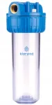 Clarkcorp Klarwod 10" korpusinis filtro korpusas vandeniui, 3 dalių, jungtys 1"