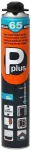 Mažai besiplečiančios montavimo putos 820ml Mega Pistol, i&scaron;eiga 65 litrai, Pplus