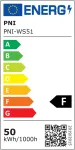Plonas LED prožektorius PNI GreenHouse WS51 50W, 6400K, 3898 lm, 184.5*29*160mm