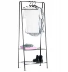 Stovas drabužių kabykla metalinė juoda 153 cm / Vilde