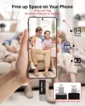 Ablaze usb c atmintinė 32gb, 2 vnt. pakuotė, dviguba usb type c + usb a 3.0 atmintinė, otg atmintinė, skirta android type-c mobiliesiems telefonams, ne&scaron;iojamiesiems kompiuteriams, plan&scaron;etiniams kompiuteriams, mac, pc
