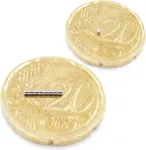 Brudazon 15 mini diskiniai magnetai 1 x 1 mm N52 stipriausio lygio neodimio magnetai itin stiprūs magnetai modeliavimui, nuotraukoms, lentai, skelbimų lentai, &scaron;aldytuvui, rankdarbiams, itin stiprus magnetinis diskas