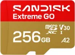 Sandisk memory card Micro SDXC 256GB Extreme Go UHS-I