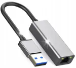 Tinklo adapteris hub lan rj45 usb-a plug&play 1000mb/s ak332