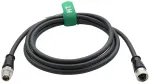 Hangton Ma&scaron;ininio matymo jutiklio koduotuvo skaitytuvo Ethernet kabelis M12 8 kontaktų X koduotas tėtis-mama prailginimo laidas, skirtas Basler Cognex Kathrein Keyence Baumer Sick Datalogic, 3 m
