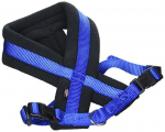 TRIXIE Premium touring petne&scaron;os, M 45-80cm/25mm, mėlynos