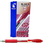 Pilot Pen WPC Długopis automatinis żelowy G2 raudona Pultas BL-G2-5-R