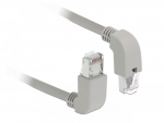 Delock Netzwerkkabel RJ45 Cat.6A S/FTP oben / unten gewinkelt 2 m