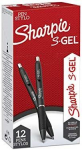 Sharpie Sharpie Gelschreiber S- Gel 0,7mm Juodas 12 St&uuml;ck Faltschachtel