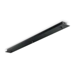 Pakabinamas &scaron;viestuvas Ideal Lux rosone metallo 3 luci nero