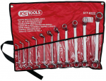 Raktų žiediniais galais komplektas 11vnt., 6-32mm, KS Tools