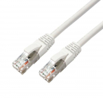 MicroConnect CAT6A UTP 1 m baltas LSZH neekranuotas tinklo kabelis,