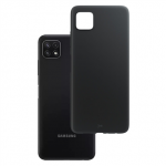 Dėklas 3MK Matt Case, Samsung, Galaxy A22 4G, Juodas
