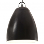 Pakabinamas &scaron;viestuvas, juodas, 32cm, 25W, apskritas, E27