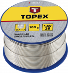 Topex Skardinis lydmetalis 60% Sn, 1,5 mm viela, 100 g
