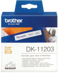 Brother DK-11203 etikečių juostelė Juoda ant baltos