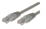 TB Kat.6 RJ45 UTP vario pataiso laido kabelis, 1 m. pilka - pakuotė po 10 vnt