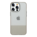 Kingxbar Plain Series Apple iPhone 13 silikoninis dėklas telefonui pilkos spalvos