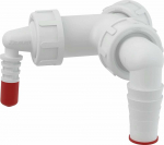 ALCADRAIN Dvipusis kelio G1 / 8-23 su valve- P149Z
