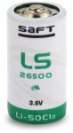 SAFT R14 C LS26500 3,6V 7700mAh elementas