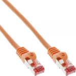 InLine Patchcord Cat.6, S/FTP, 250MHz, PVC, 5m oranžinė (76405O)