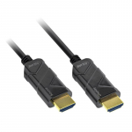 InLine HDMI 8K4K AOC laidas, juodas - 25m
