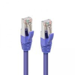 MicroConnect CAT6A S/FTP 7.5m Violetinė LSZH