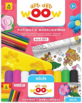 Kūrybinis rinkinys WOW 4 in 1 &bdquo;Gėlės&rdquo;