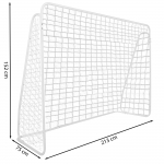 Futbolo vartai Springos, 213x152x75 cm