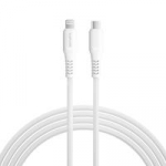 4smarts Lightning&ndash;USB-C MFI kabelis 30W 1.5m baltas